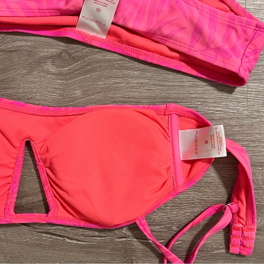 Xhilaration Neon Pink Bikini Set - Picture 6 of 6